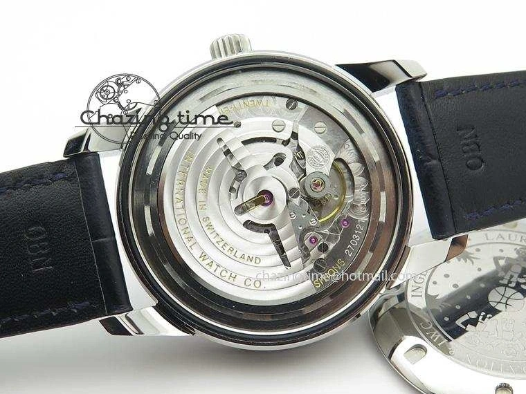 MIROTIME 0210 Thermal Ingeniuer St.Laurens SS Blue Dial MKF 1:1 V2 Best Edition On Black Leather Strap A 7353